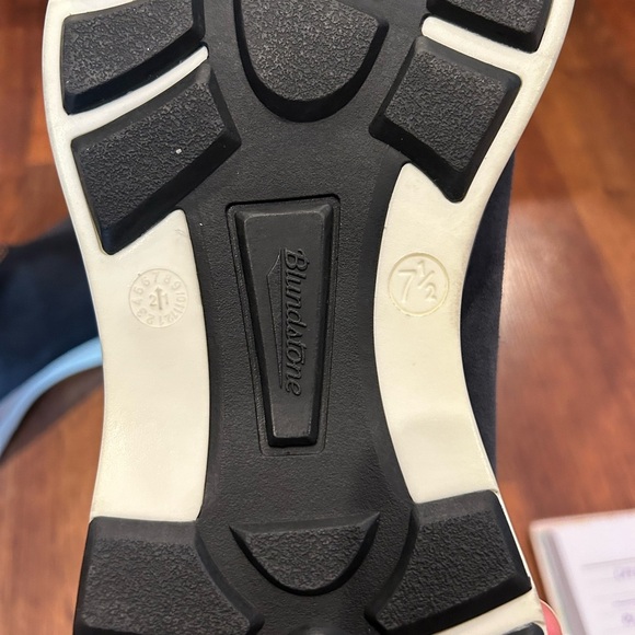 NEW Blundstone 2147 Chelsea Sneaker Boots Blue Suede Size 9.5 Womens 7.5 Mens - Picture 8 of 9